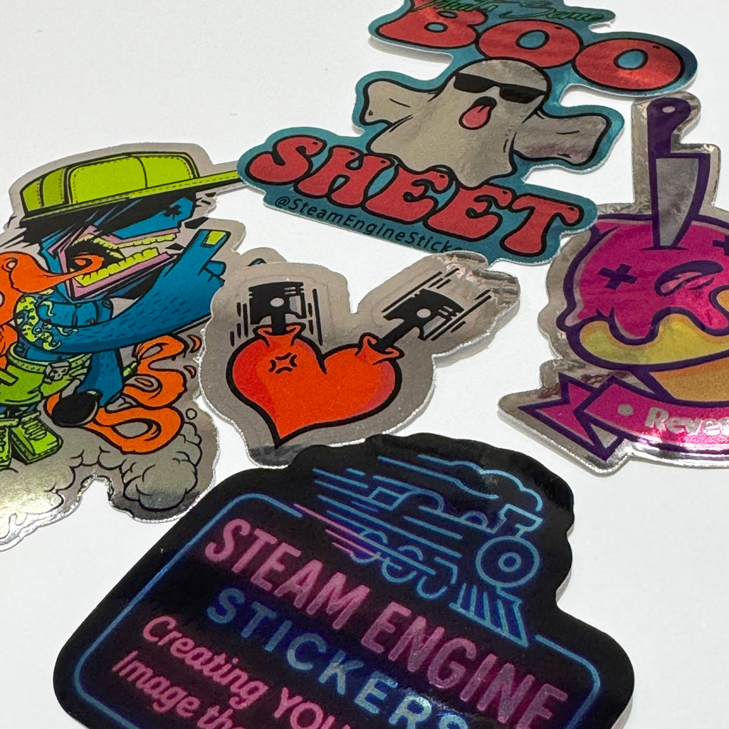 Chrome Stickers