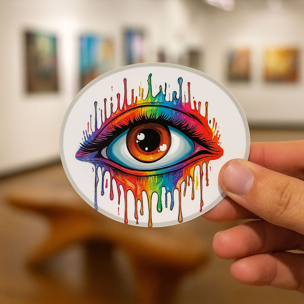 Oval Stickers