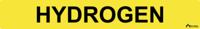 Hydrogen Pipe Label