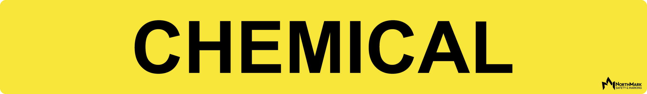 Chemical Pipe Label