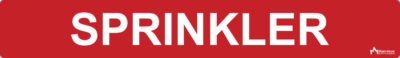 Sprinkler Pipe Label