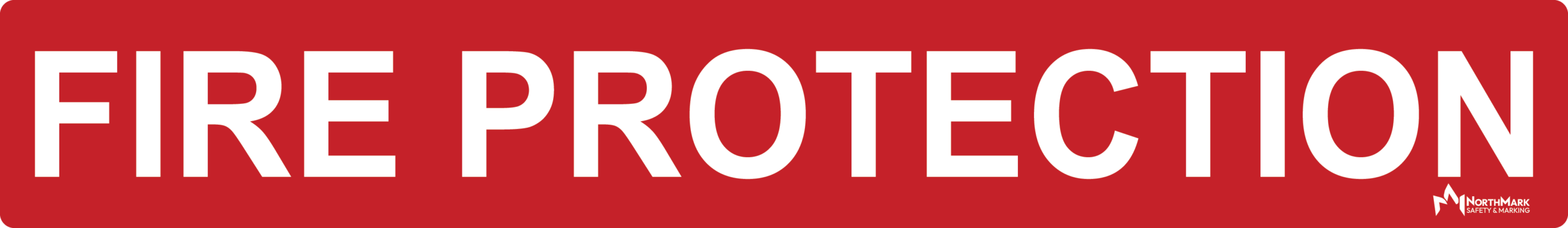 Fire Protection Pipe Label