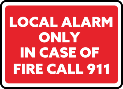Local Alarm - Fire