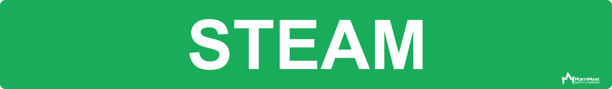 Steam Pipe Label