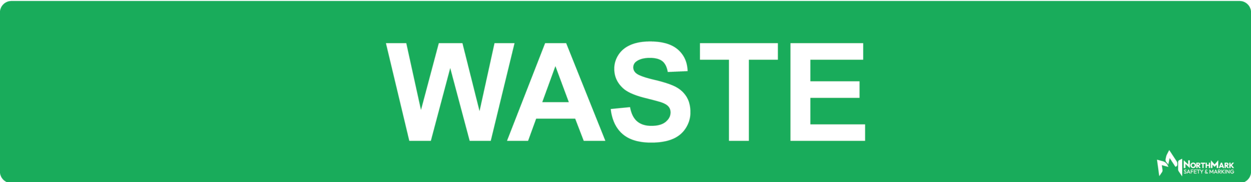 Waste Pipe Label