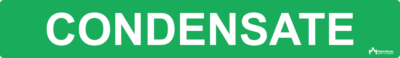 Condensate Pipe Label