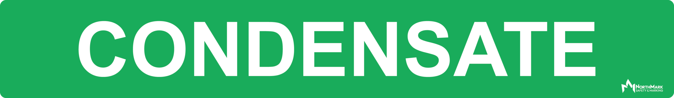 Condensate Pipe Label